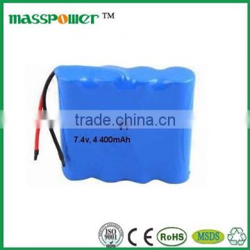 Rechargeable 7.4V lithium battery home