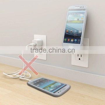 Micro usb iDock Wireless wall Charger Dock Adapter station into USB Socket For Samsung S7 4 5 Note 5 MI5 ONEPLUS 3 CABLE FREE