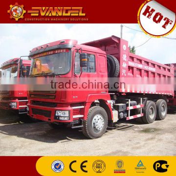 30 ton dump truck SHACMAN dump truck with crane on sale