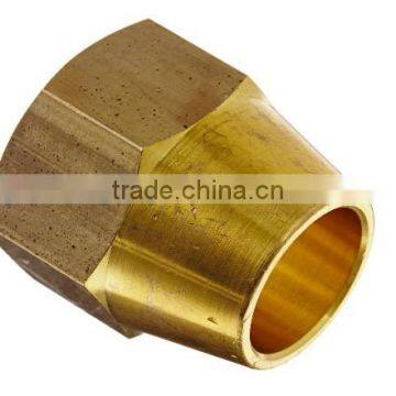 Metric Thread Brass Compression Tube Fitting Nut