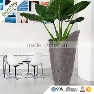 Unique Type And Fashionable Design Plastic Pot and Indoor Flower Pot For Decoration