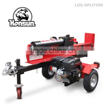 (HS-LS-50TD) 14 years manufacturer experience factory direct horizontal vertical hydraulic 50 ton diesel log splitter