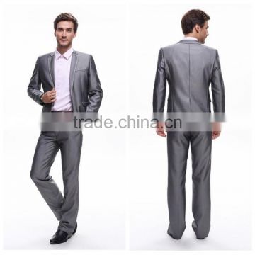 silver latest design coat pant men suit