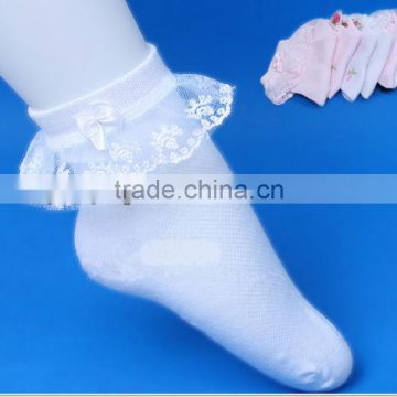 wholesale girls loveble 100% cotton socks,it newset design and popular