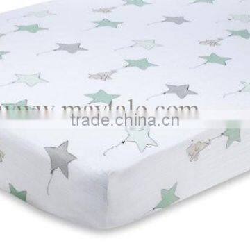 Baby Crib Print Bed Sheet