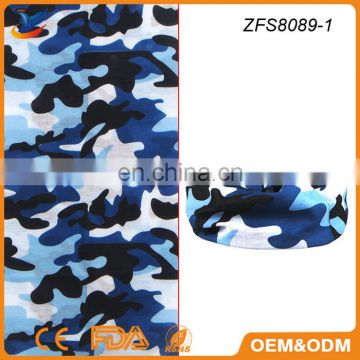 Funny Navy Army Air force Style Tube Scarf Ocean Camouflage Scarf