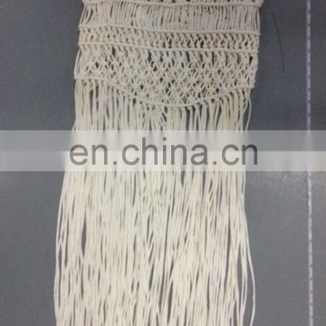 New fashion braided macrame motifs dress