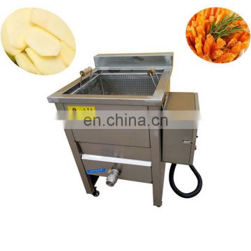Price fish and chips snack groundnut frying machine