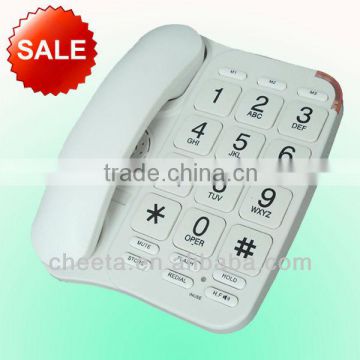 simple phone with big digit