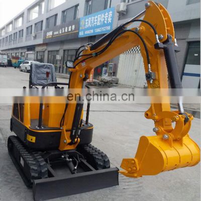 rubber track min excavator 1.3 ton  ,1.3T  China Mini hydraulic crawler excavator