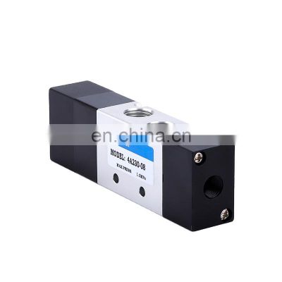 Factory Price 4A Series 4A210-08 4A310-10 5/2 Way 12V 24V Pneumatic Air Control Stainless Steel Solenoid Valve