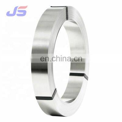 stainless steel strip /band aisi 201 301 304 316 316l 410 420 421 430  ss strip/band with 0.3mm 1mm 2mm 3mm thick China factory