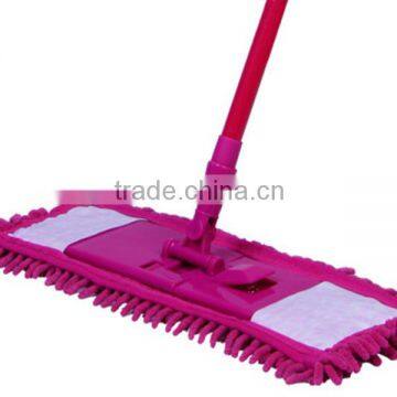 2014 Non-woven colorful perfect replaceable super cleaning mop head chenille series