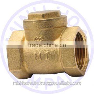 BRASS SWING CHECK VALVE - MI BRAND