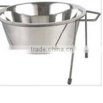 Stainless steel Pet Bowl with Stand