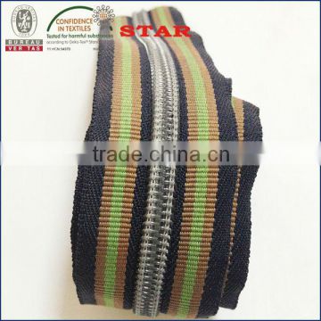 Special zipper tape nylon zipper long chain for wholesale