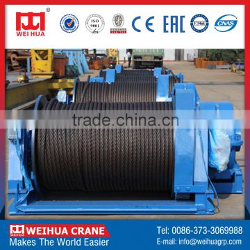 Factory Direct Sale WEIHUA Brand High Quality Electric Winch, Cable Drum Winch