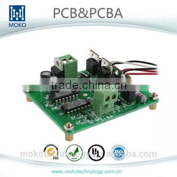 PCB with electronic components, PCB parts assembly, PCB and assembly