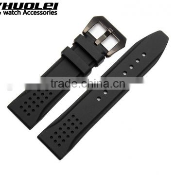 24mm high quality genuine cowhide leather Watch strap with fashionable buckle Wholesale 3PCS