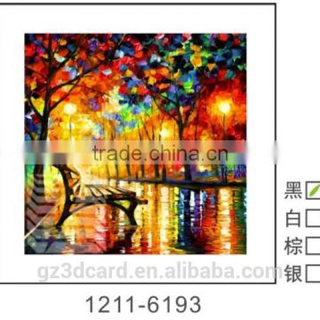 free sample scenery 3d lenticular flip picture from Guangzhou manufacturer