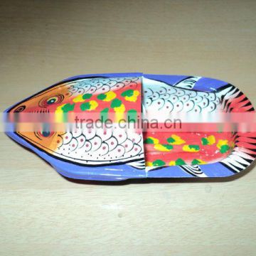 pop pop boats hand painted fish