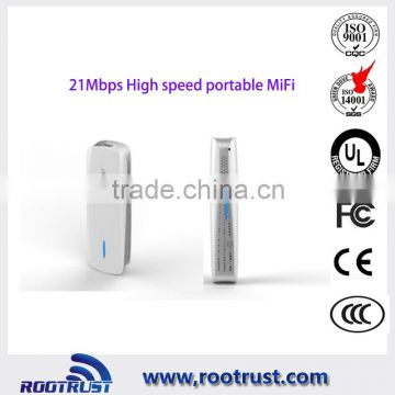 Portable wireless N router with battery & RJ45,sim card slot A16D smallest wifi router