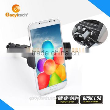 Ailibaba Express hottest selling Mobile phone holder for iPhone 6 Mini car charger+super charger(HC34)