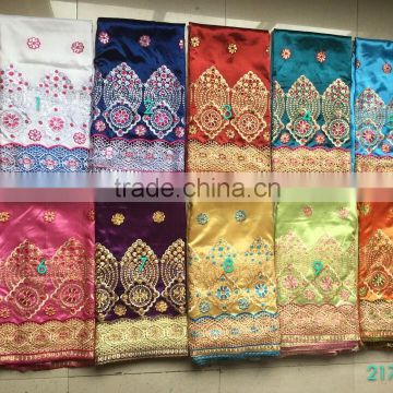 2016 High quality african handcut swiss voile sequin lace fabric