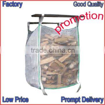 wholesale 500kg breathalbe pp woven mesh ton firewood bag