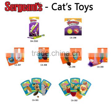 Sergeant's Cat Toys
