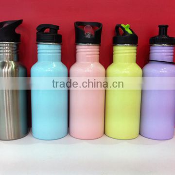wholesale anti-microbial stainless steel drinking sport bottles wholesaler
