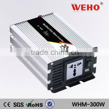 CE RoHS approved 300W with charge ups power dc ac modified sine wave inverter