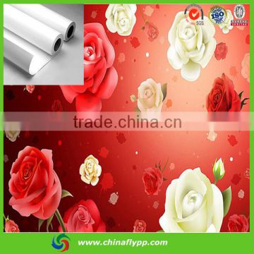 130g Eco solvent PP Paper Roll for advertisement promotion