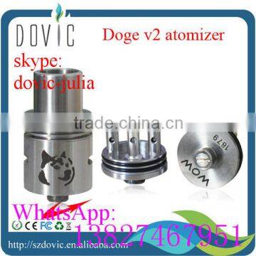 fast shipping doge v2 rda e cigarette doge atomizer wholesale doge rda