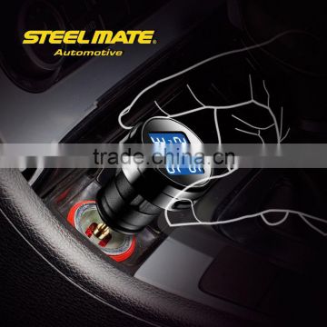 2015 Steelmate TP-74B lcd monitor tpms cap motorcycle,tpms sensor tire valve, tire tread gauge