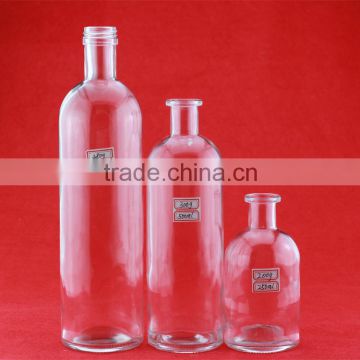 Hot sell fany wine bottle 250ml glass bottle wholesale wine bottle