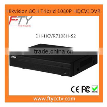 Alibaba Europe Dahua DH-HCVR7108H-S2 8CH Tribrid 1 Hard Disk 1080P HDCVI