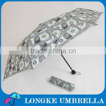 [FM3208]3 fold mini umbrella dollar umbrella