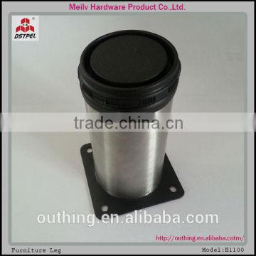 China Modern Adjustable Stainless Steel Sofa Legs E1100