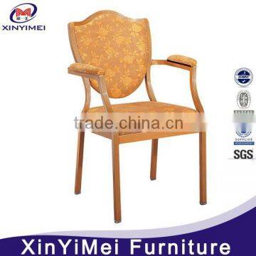 Foshan XYM Furniture best quality metal arm chair