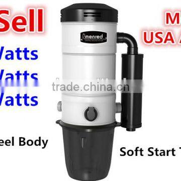 cleaner machine with USA AMETEK motor dust free central vacuum cleaner