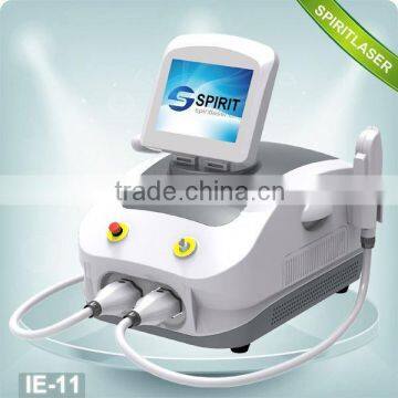 SPIRITLASER 10.4 Inch 2 in 1 IPL + YAG CPC Connector skin tightening shr ipl hair removal Movable Screen