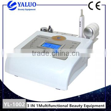 3 IN 1 skin care beauty equipment with hot and cold hammer with ce