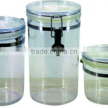 plastic airtight jar,food storage