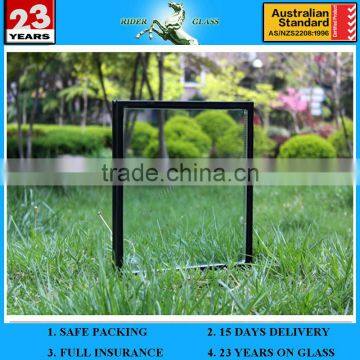 3-19mm AS/NZS2208:1996 Gray Tempered Insulated Glass