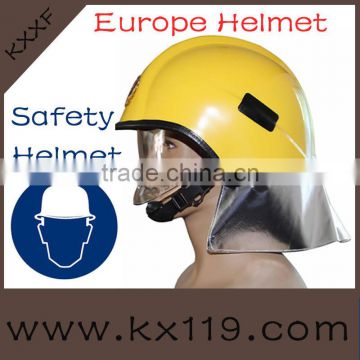 Yellow Europe shockproof Security helmet