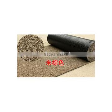 pvc floor carpet/anti-slip door mat/durable and easy cleaning pvc foot mat