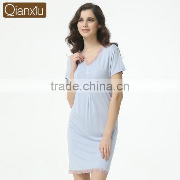 Qianxiu Cheap Night Dress, Model Sexy Women Sleepwear