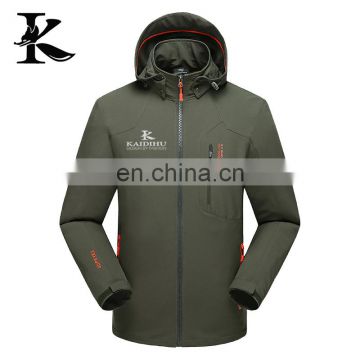 Custom High Quality Windproof and Breathable Softshell Jacket