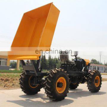 Factory price palm site dumper,4*4 diesel mini truck